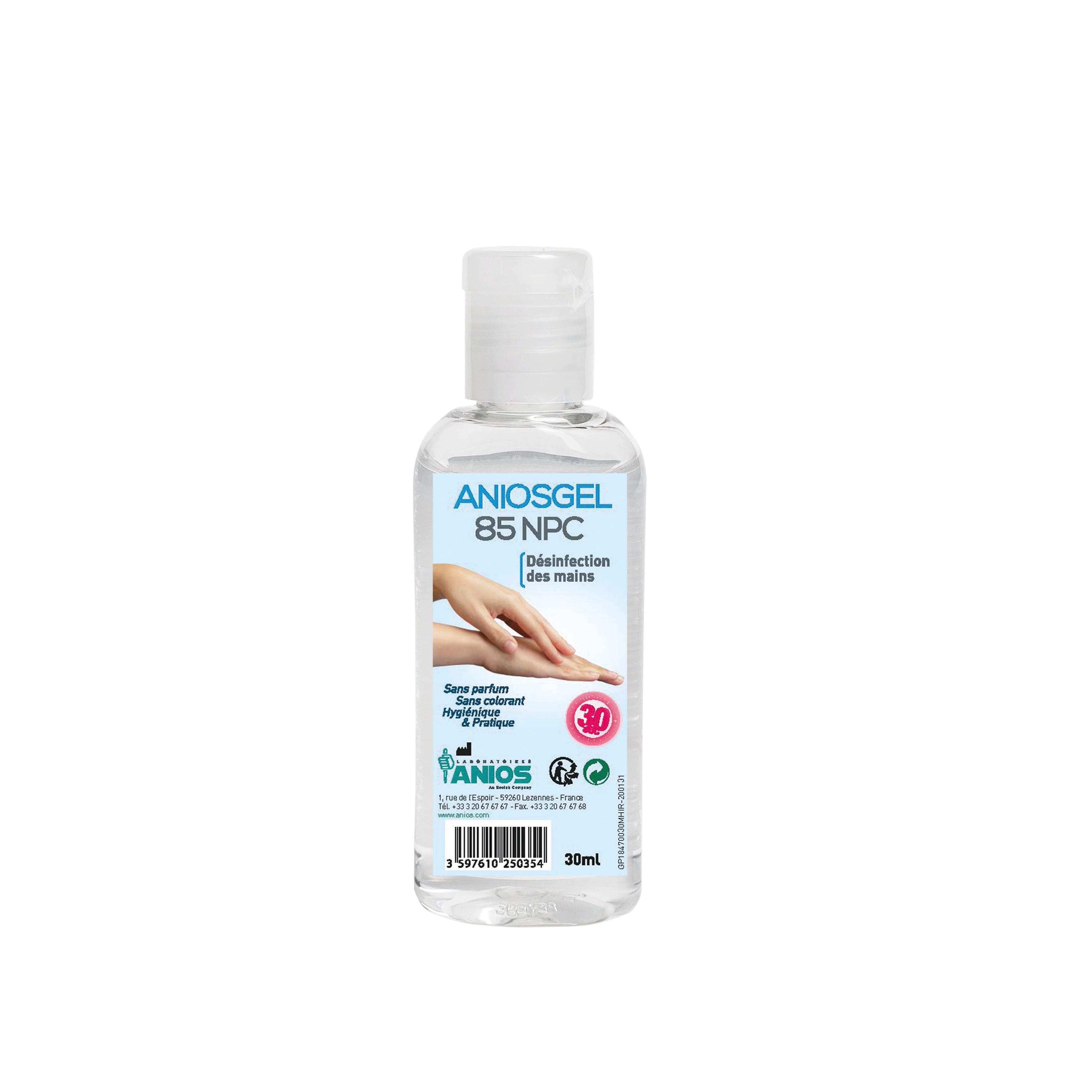 Gel hydroalcoolique - Aniosgel 85 NPC - Image 10