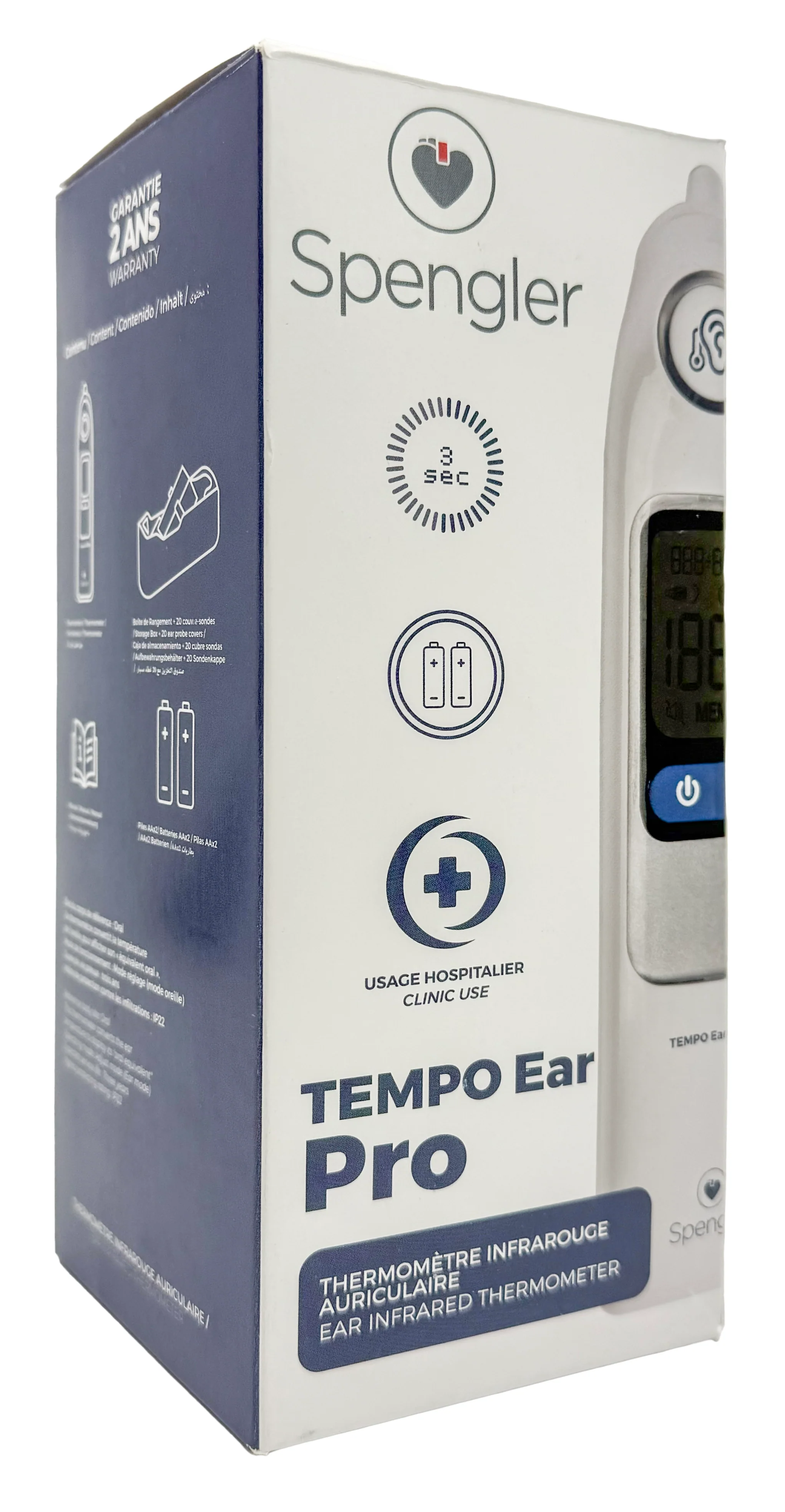 Thermomètre auriculaire Tempo Ear Pro - Spengler - Image 9